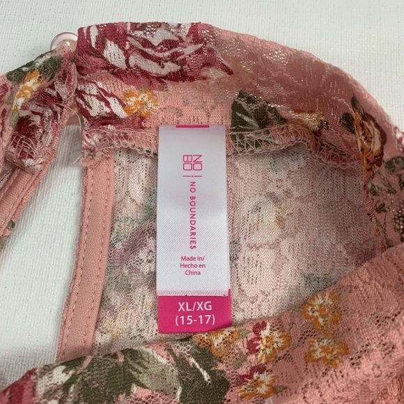 Peach blouse Junior 15-17 XL - Picture 7 of 7